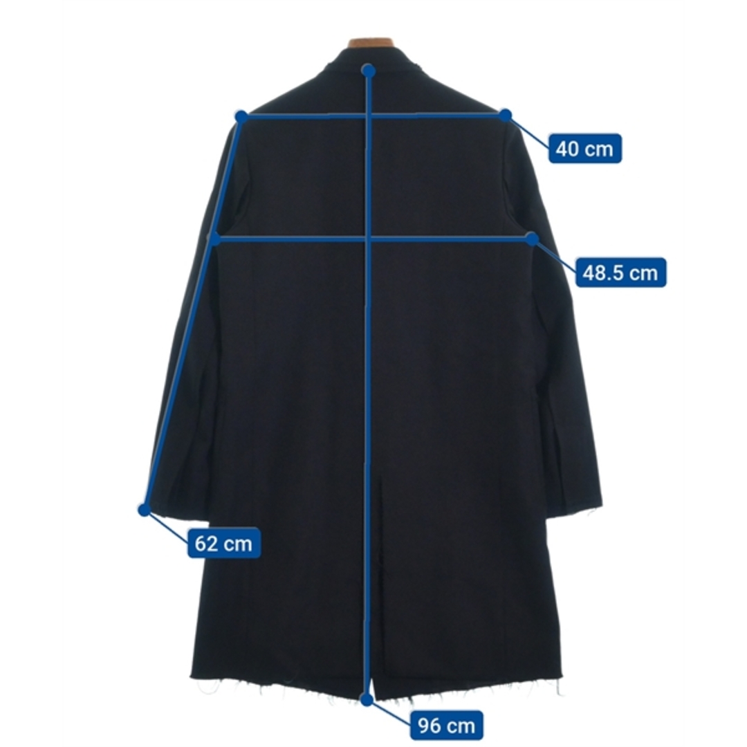 UNDER COVER アンダーカバー チェスターコート 1(S位) 黒 【古着 UNDER COVER アンダーカバー チェスターコート 1(S位) 黒 【古着