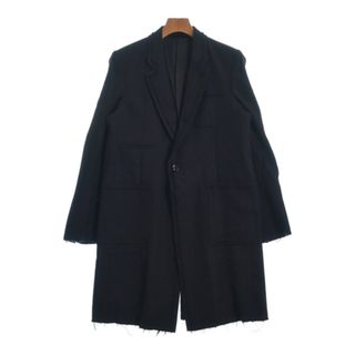 アンダーカバー(UNDERCOVER)のUNDER COVER アンダーカバー チェスターコート 1(S位) 黒 【古着】【中古】(チェスターコート)