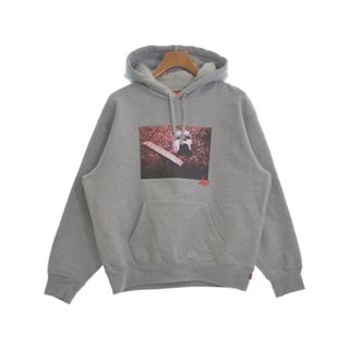 シュプリーム(Supreme)のSupreme シュプリーム パーカー S グレー 【古着】【中古】(パーカー)