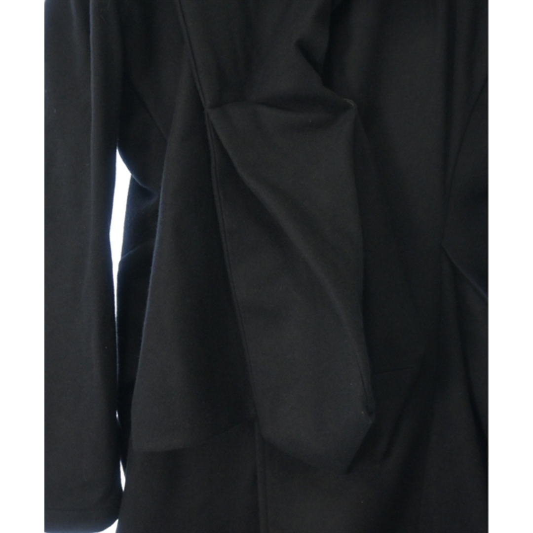 Yohji Yamamoto(ヨウジヤマモト)のYOHJI YAMAMOTO ヨウジヤマモト コート（その他） 1(XS位) 黒 【古着】【中古】 レディースのジャケット/アウター(その他)の商品写真