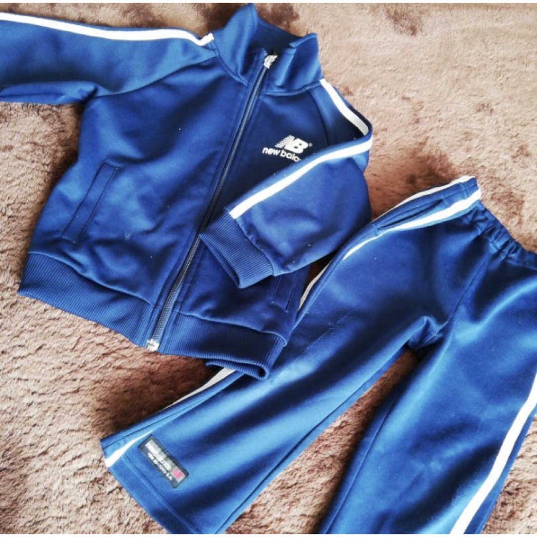 New Balance(ニューバランス)のnew balance　ジャージ上下　95 上下セット キッズ/ベビー/マタニティのキッズ服男の子用(90cm~)(その他)の商品写真