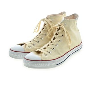 コンバース(CONVERSE)のCONVERSE コンバース スニーカー 30cm アイボリー 【古着】【中古】(スニーカー)