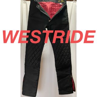 WESTRIDE - ウエストライド　COMFORMAX PADD MOTO PANTS 防寒パンツ