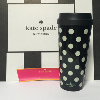 ケイトスペードニューヨーク(kate spade new york)の✨新品未使用✨ケイトスペード ドットタンブラー プレゼントにも！(タンブラー)