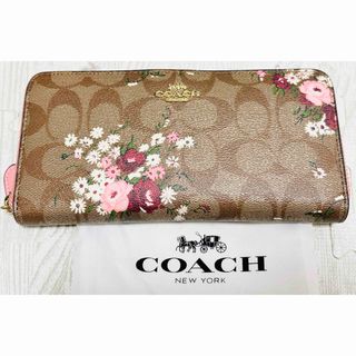 コーチ(COACH)のコーチCOACH 長財布花柄(財布)