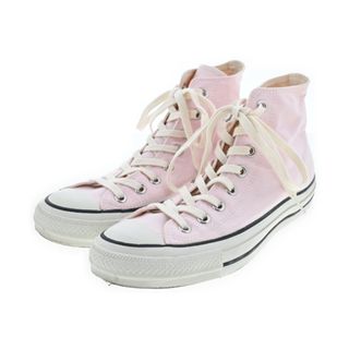 コンバース(CONVERSE)のCONVERSE コンバース スニーカー 25cm ピンク系 【古着】【中古】(スニーカー)