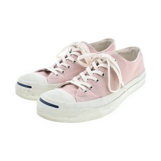 コンバース(CONVERSE)のCONVERSE コンバース スニーカー 25.5cm ピンクベージュ 【古着】【中古】(スニーカー)