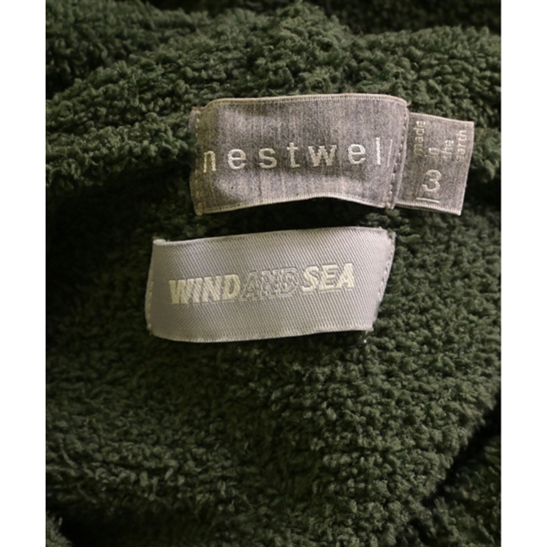 WIND AND SEA(ウィンダンシー)のWIND AND SEA ウィンダンシー パーカー 3(L位) 緑 【古着】【中古】 メンズのトップス(パーカー)の商品写真