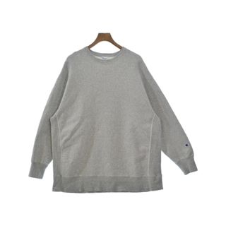 チャンピオン(Champion)のCHAMPION チャンピオン スウェット XXL グレー 【古着】【中古】(スウェット)