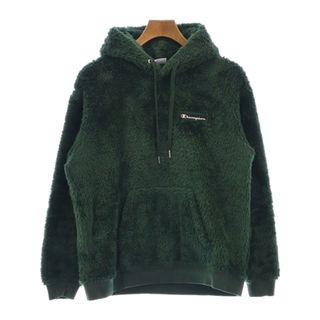 チャンピオン(Champion)のCHAMPION チャンピオン パーカー S 緑 【古着】【中古】(パーカー)