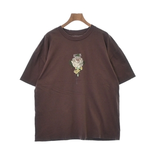 オールセインツ(All Saints)のALLSAINTS オールセインツ Tシャツ・カットソー S 茶系 【古着】【中古】(Tシャツ/カットソー(半袖/袖なし))