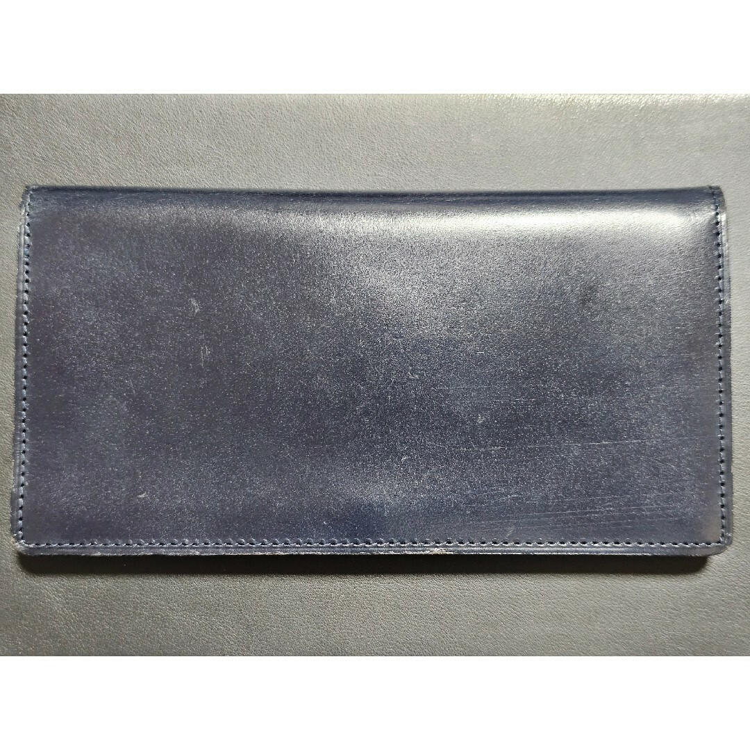 GANZO(ガンゾ)のGANZO シンブライドル  コンパクト長財布 二つ折り 希少品 メンズのファッション小物(長財布)の商品写真