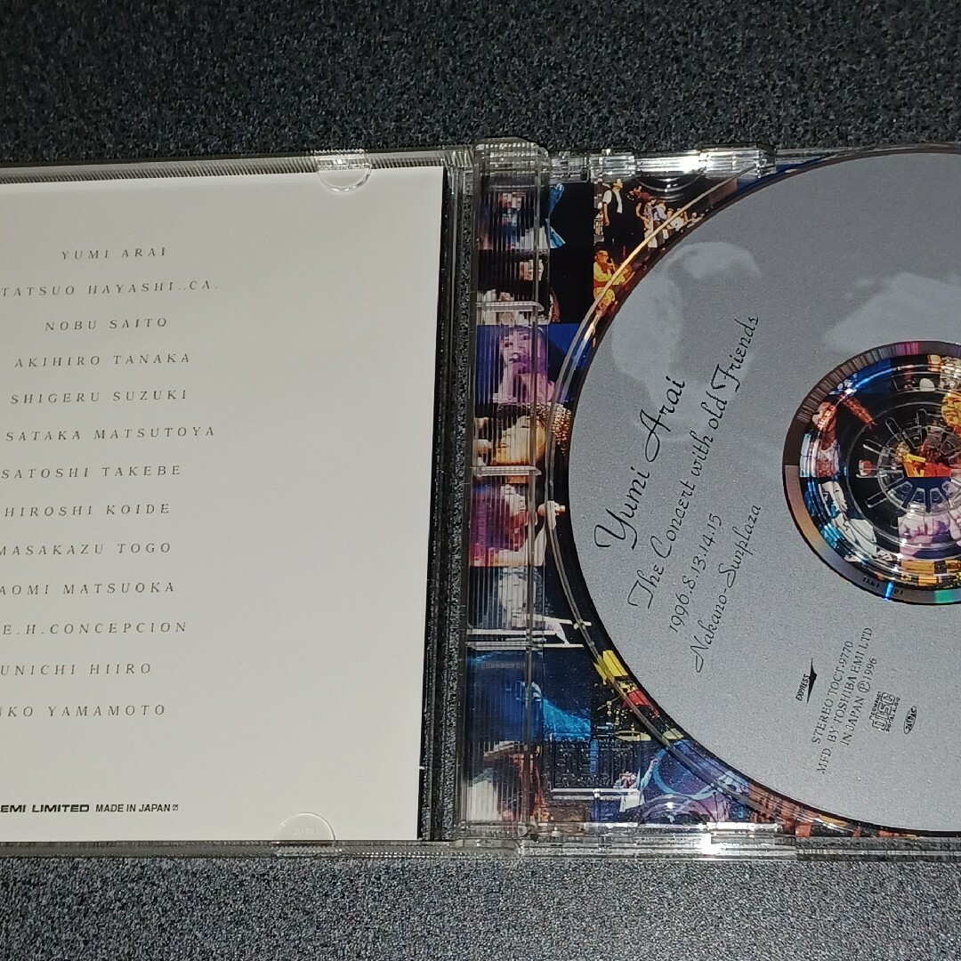 東芝(トウシバ)のYumi　Arai　The　Concert　with　old　Friends エンタメ/ホビーのCD(ポップス/ロック(邦楽))の商品写真