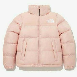 ザノースフェイス(THE NORTH FACE)のノースフェイス　ピンク　Ｌ　ヌプシ　オンボール(ダウンジャケット)