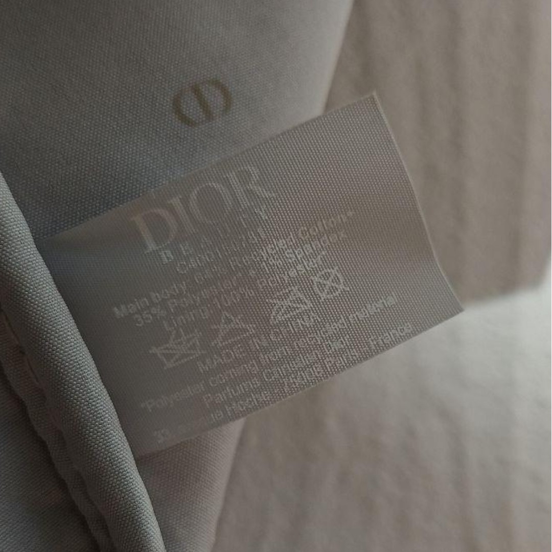 Christian Dior(クリスチャンディオール)の新品未使用 ディオール ポーチ ノベルティ  デニム ブルー Dior レディースのファッション小物(ポーチ)の商品写真