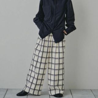 トゥデイフル(TODAYFUL)のTODAYFUL トゥデイフル Check Piping Pants(カジュアルパンツ)