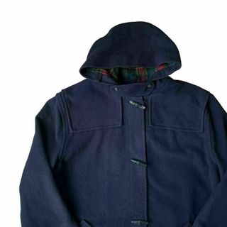 80s L.L.Bean ダッフルコート USA製 エルエルビーン 裏チェック