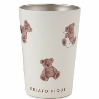 ジェラートピケ(gelato pique)の正規品♡ベア柄♡コンビニカップタンブラー(タンブラー)