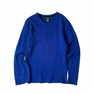 POLO RALPH LAUREN SLEEPWEAR ブルー ロンT(Tシャツ/カットソー(七分/長袖))