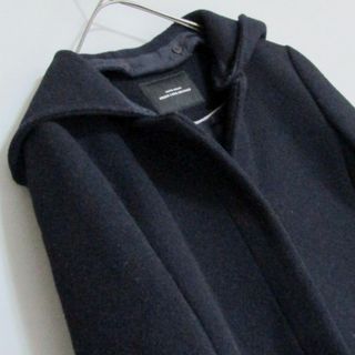 ユナイテッドアローズグリーンレーベルリラクシング(UNITED ARROWS green label relaxing)のグリーンレーベルリラクシング　フード付きノーカラーコート(その他)