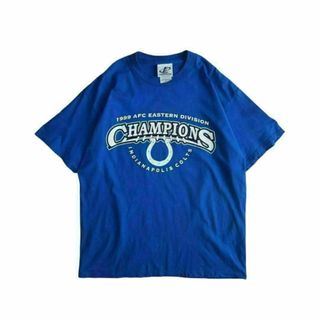 LOGO ATHLETIC COLTS コルツ プリントTシャツ ブルー(Tシャツ/カットソー(半袖/袖なし))