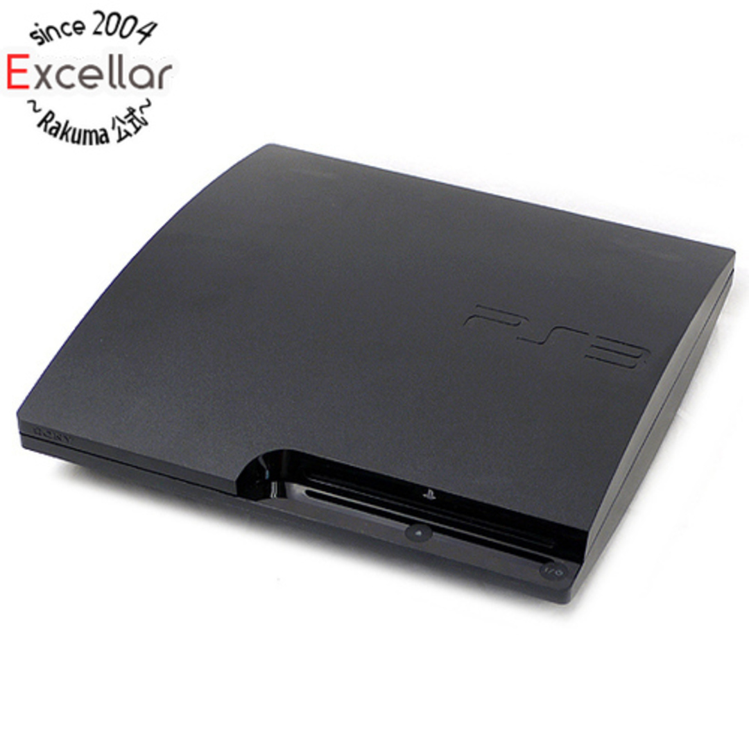 PlayStation3(プレイステーション3)のSONY　プレイステーション3 160GB ブラック CECH-3000A　コントローラー・ゴム足なし エンタメ/ホビーのゲームソフト/ゲーム機本体(家庭用ゲーム機本体)の商品写真
