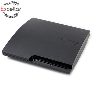 プレイステーション3(PlayStation3)のSONY　プレイステーション3 160GB ブラック CECH-3000A　コントローラー・ゴム足なし(家庭用ゲーム機本体)