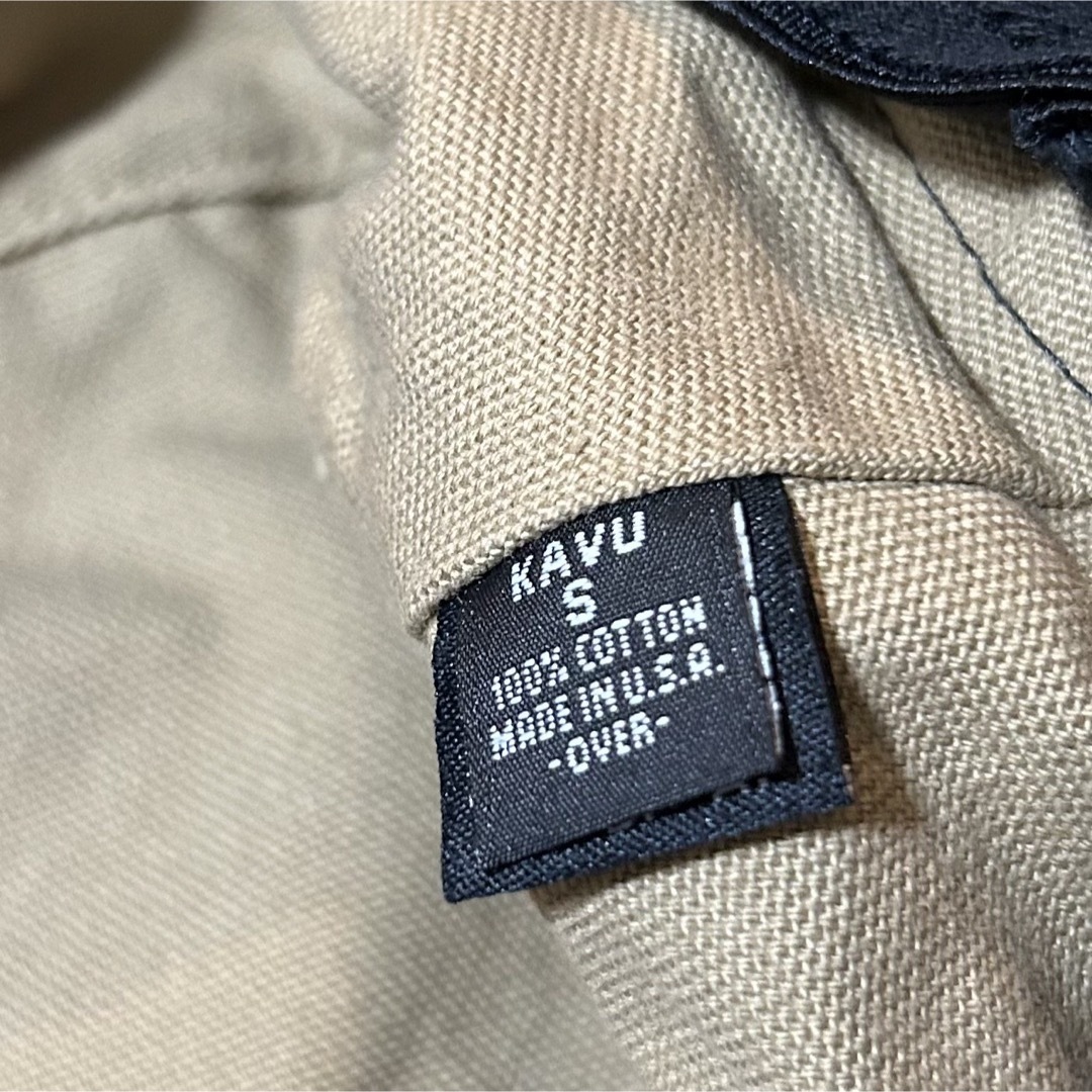 KAVU(カブー)のちょい小さめ！USA製-Sサイズ  KAVU カブー古着バケットハット サファリ メンズの帽子(ハット)の商品写真