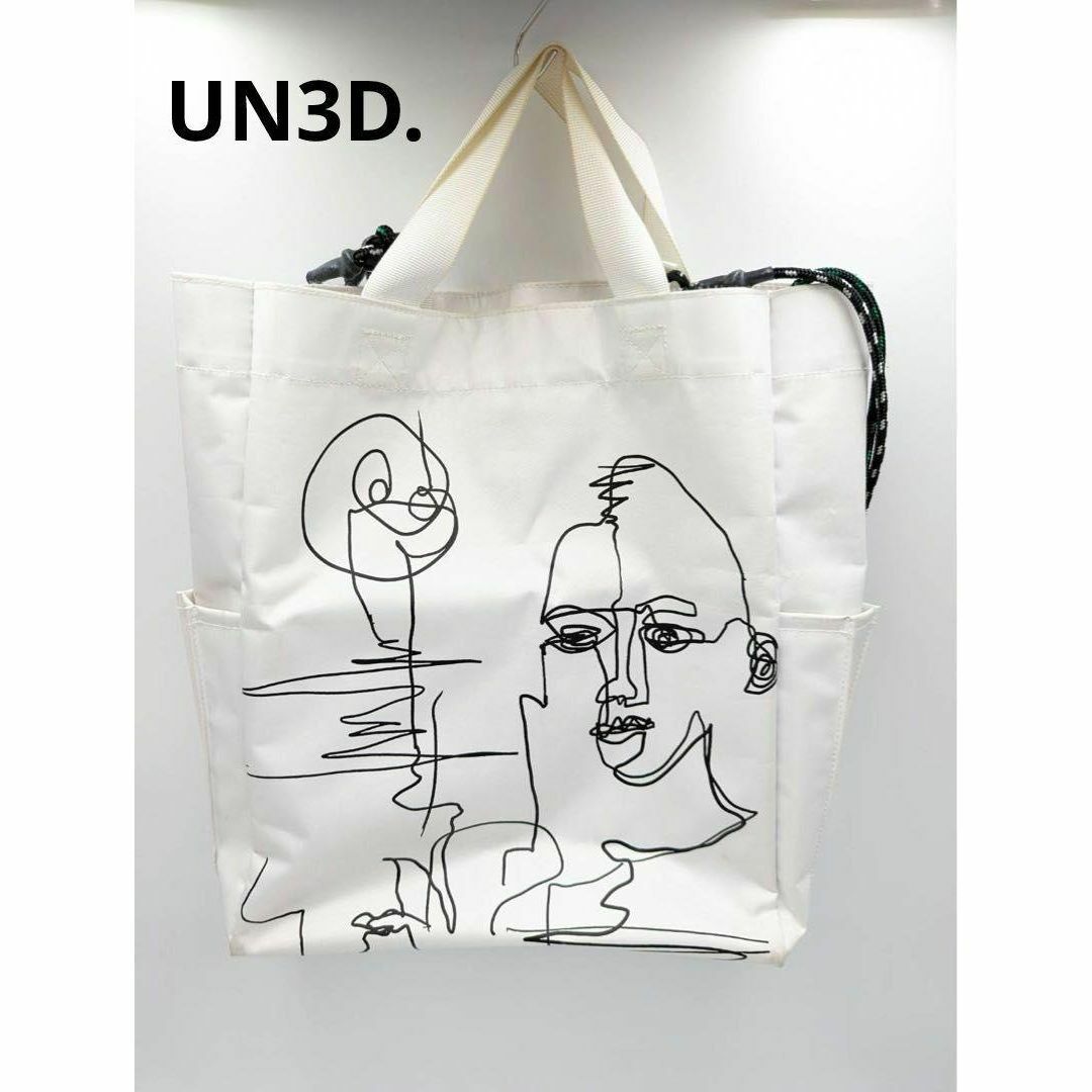 UN3D.(アンスリード)のUN3D. フェイスアート2WAYバッグ レディースのバッグ(トートバッグ)の商品写真