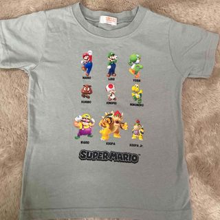 バンダイ(BANDAI)のスーパーマリオTシャツ　サイズ120 used(Tシャツ/カットソー)