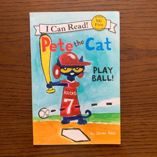 《お値下げ》英語の絵本 「ＰＥＴＥ　ＴＨＥ　ＣＡＴ：ＰＬＡＹ　ＢＡＬＬ！」 中古(洋書)