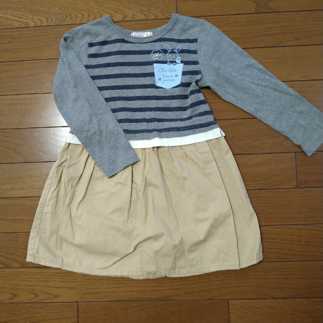 motherways(マザウェイズ)のマザウェイズ　ワンピース　110サイズ キッズ/ベビー/マタニティのキッズ服女の子用(90cm~)(ワンピース)の商品写真