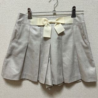 PRIME PATTERN - 【新品】PRIME  PATTERN キュロットスカート　リボン　Mサイズ