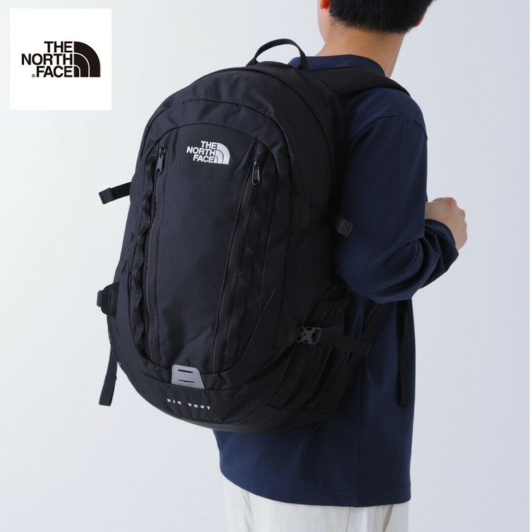 THE NORTH FACE(ザノースフェイス)のTHE NORTH FACE　ビッグショット NM72301 33L　BLACK メンズのバッグ(バッグパック/リュック)の商品写真