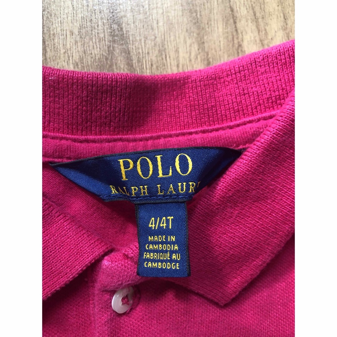 POLO RALPH LAUREN(ポロラルフローレン)のPOLO Ralph Lauren ポロシャツ キッズ/ベビー/マタニティのキッズ服女の子用(90cm~)(Tシャツ/カットソー)の商品写真