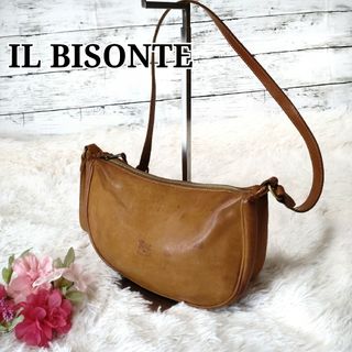 イルビゾンテ(IL BISONTE)のIL BISONTE イルビゾンテ ショルダーバッグ レザー ハーフムーン(ショルダーバッグ)