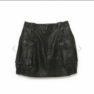 バブルス(Bubbles)のmelt the lady fake leather mini skirt(ミニスカート)