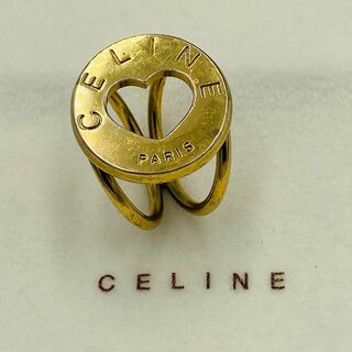 セリーヌ(celine)の★CELINE★ スカーフリング サークル ハート HG1 ゴールド(バンダナ/スカーフ)
