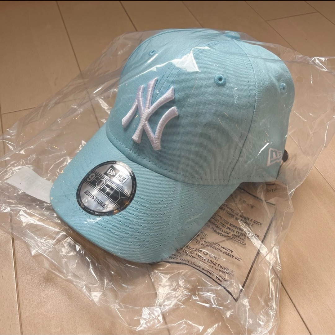 NEW ERA(ニューエラー)のニューエラ 9FORTY キャップ 帽子 メンズ レディース ブルー 青 NY レディースの帽子(キャップ)の商品写真