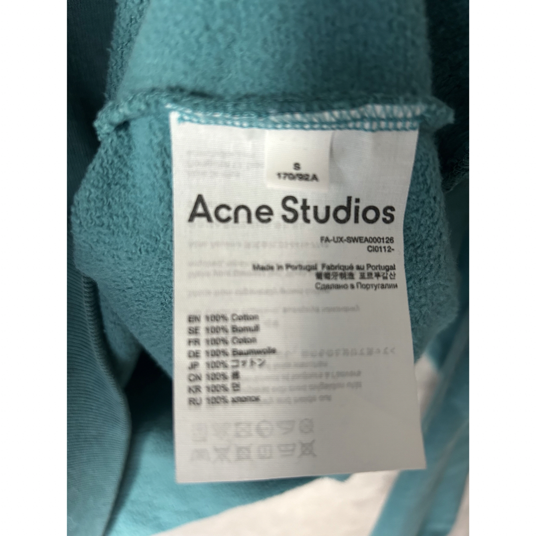 Acne Studios(アクネストゥディオズ)の定価46200円23ss Acne studios Faceパッチロゴスウェット メンズのトップス(スウェット)の商品写真