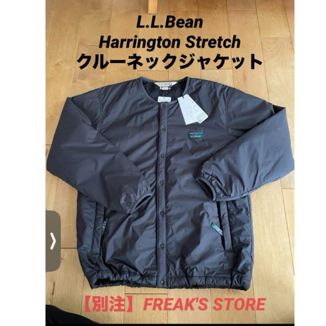 L.L.Bean(エルエルビーン)の☆L.L.Bean Harrington Stretch クルーネックジャケット レディースのジャケット/アウター(ナイロンジャケット)の商品写真