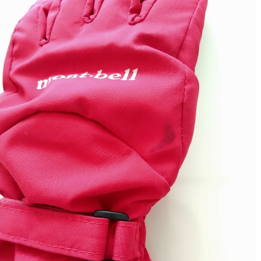 mont bell(モンベル)のモンベル　キッズ　スキー手袋　７−９さい キッズ/ベビー/マタニティのこども用ファッション小物(手袋)の商品写真