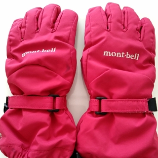 モンベル(mont bell)のモンベル　キッズ　スキー手袋　７−９さい(手袋)