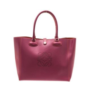 ロエベ(LOEWE)のロエベ トートバッグ レオ レッドピンク(トートバッグ)