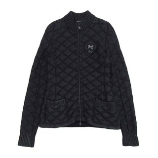 シャネル ココマーク ニット ブルゾン P36588K02286 レディース ブラック CHANEL 【中古】 【アパレル・小物】