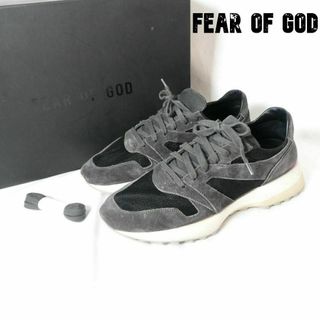 フィアオブゴッド(FEAR OF GOD)の良品 FEAR OF GOD ヴィンテージランナー オフブラック(スニーカー)