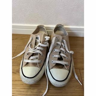 コンバース(CONVERSE)のコンバース ベージュ 22.5(スニーカー)