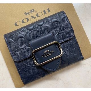 COACH - COACH ホースアンドキャリッジ 2つ折り財布 ブラックの