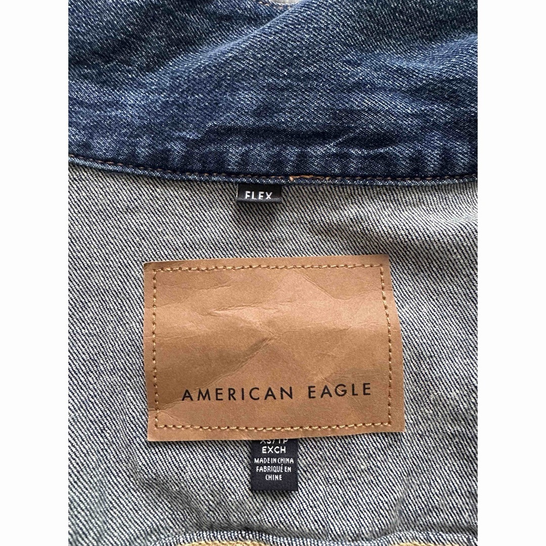American Eagle(アメリカンイーグル)のアメリカンイーグル デニムジャケット 新品未使用 メンズのジャケット/アウター(Gジャン/デニムジャケット)の商品写真