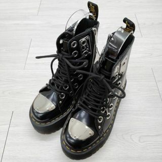 ドクターマーチン(Dr.Martens)のDr.Martens JADON MAX REBEL サイズEU36 厚底ブーツ サイドジップ ブーツ ブラック レディース ドクターマーチン【中古】4-0305G◎(ブーツ)